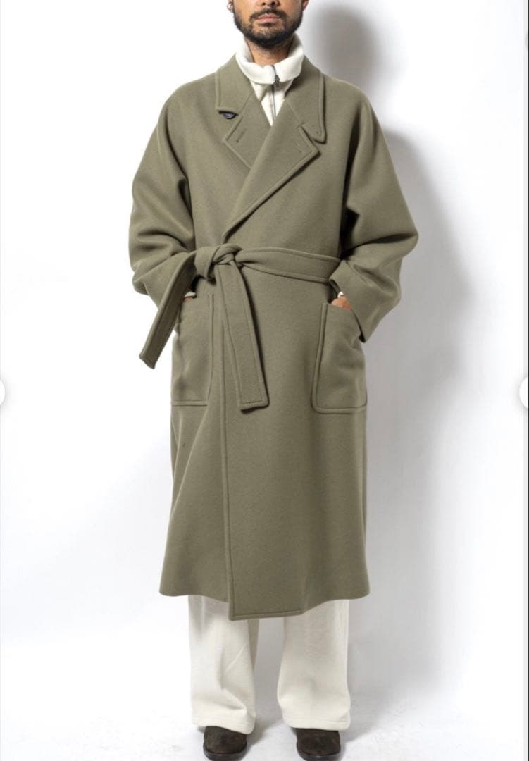 【合馬公式さま専用】RAINMAKER WRAP COAT ウールコート