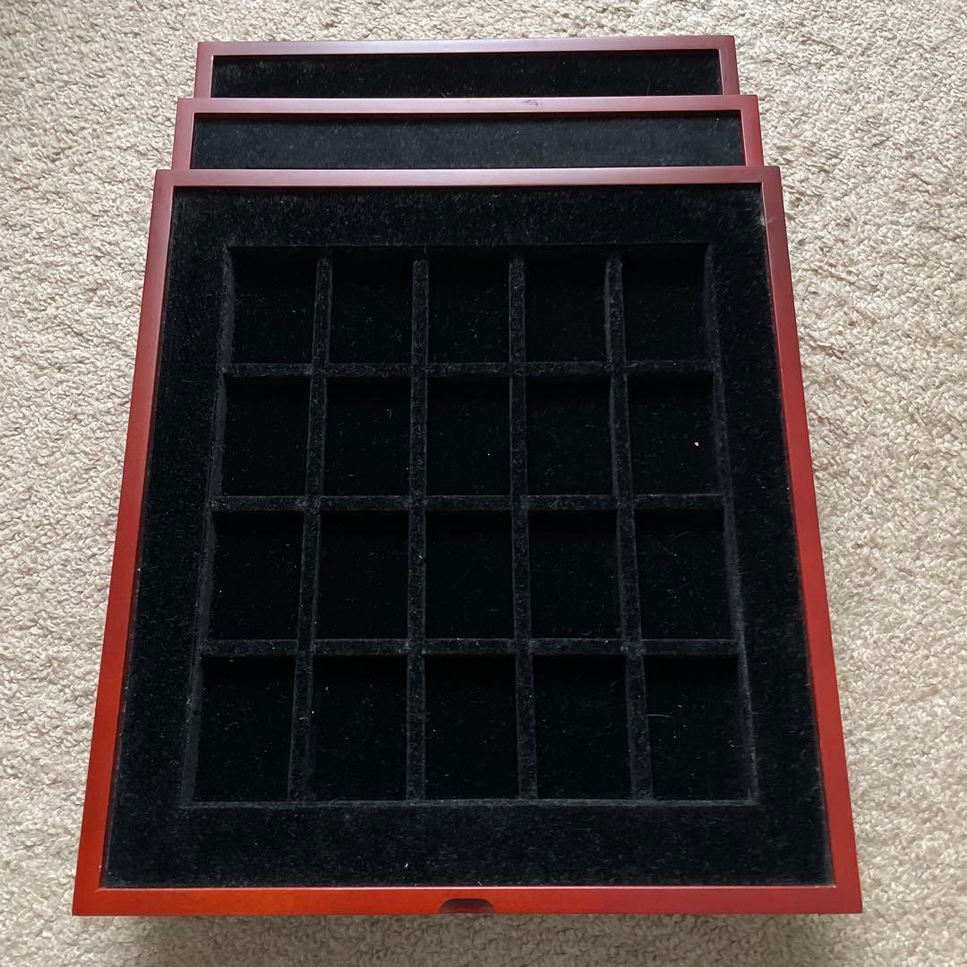 【未使用近い】ディアゴスティーニzippo保管コレクショントレー美品 3段セット