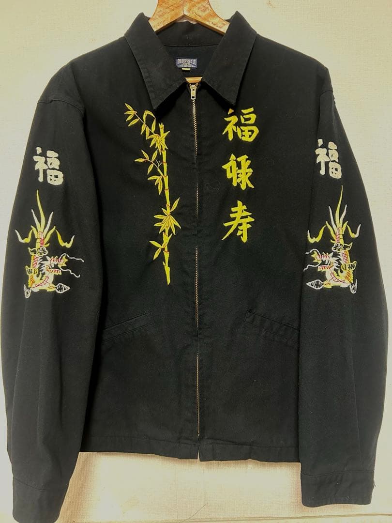 東洋エンタープライズ　ベトジャン　福禄寿　スーベニア　美品　サイズＬ　スカジャン