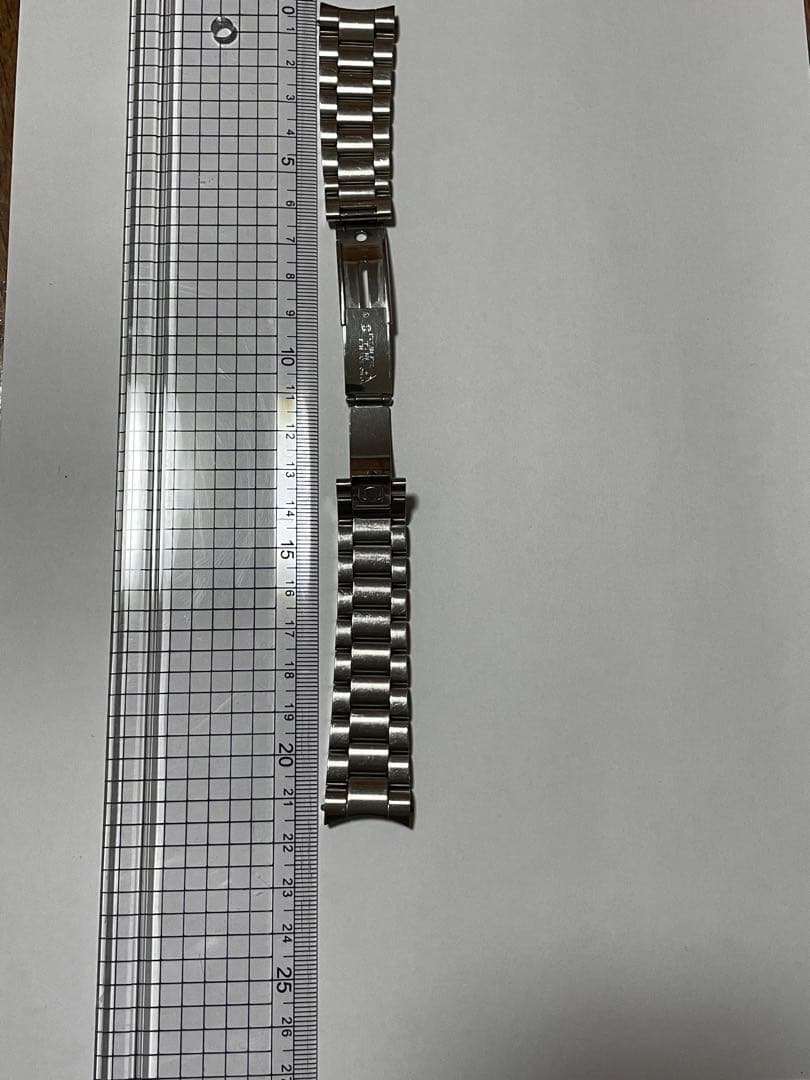 ステンレススチール リンクブレスレット 約20mm幅