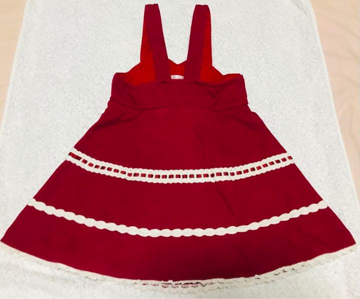 ほぼ新品 シャーリーテンプル ハート ワンピース 100