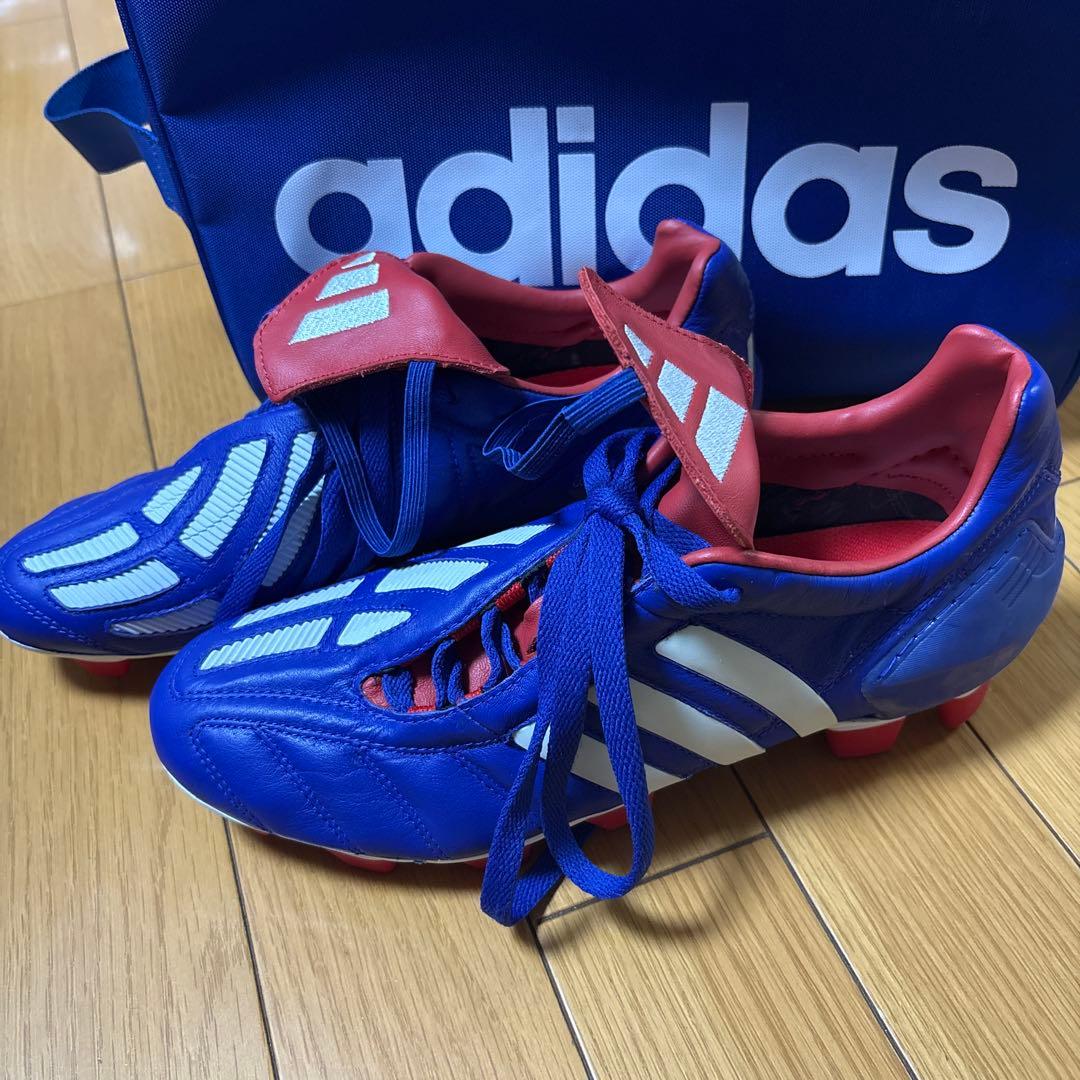 adidas プレデターTRX FGサッカーシューズ 26.0cm 青赤