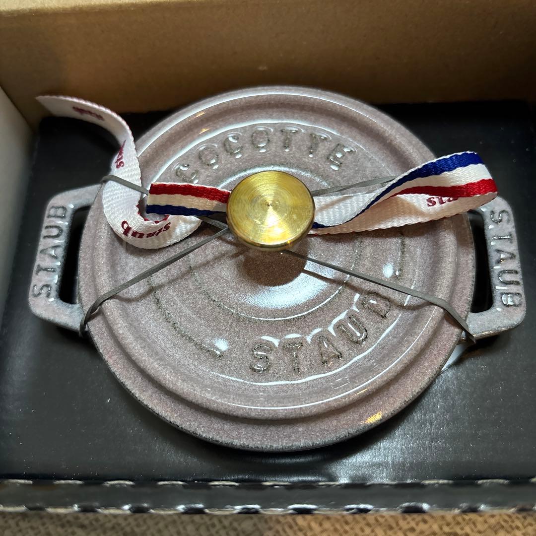 STAUB ピコココットラウンド シフォンローズ　10cm新品未使用