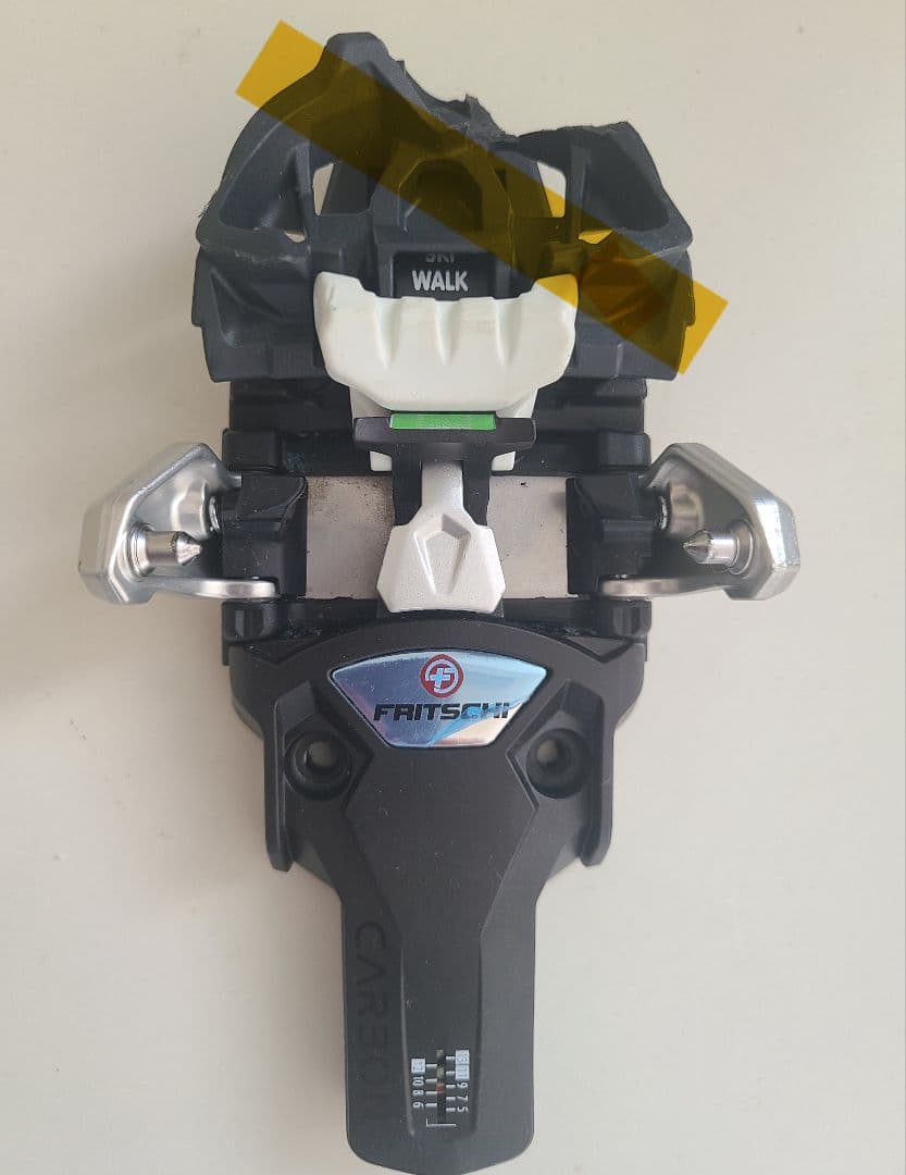 山*助様 Fritschi フリッチテクトン12 カーボン_片方使用可_予備用購