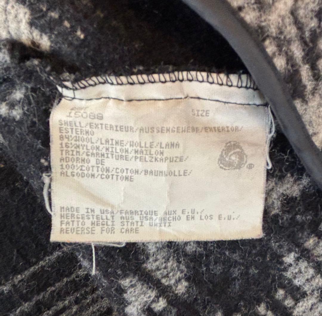 80s-90s ウールリッチ　ネイティブ柄 ジップ ジャケット コート USA製