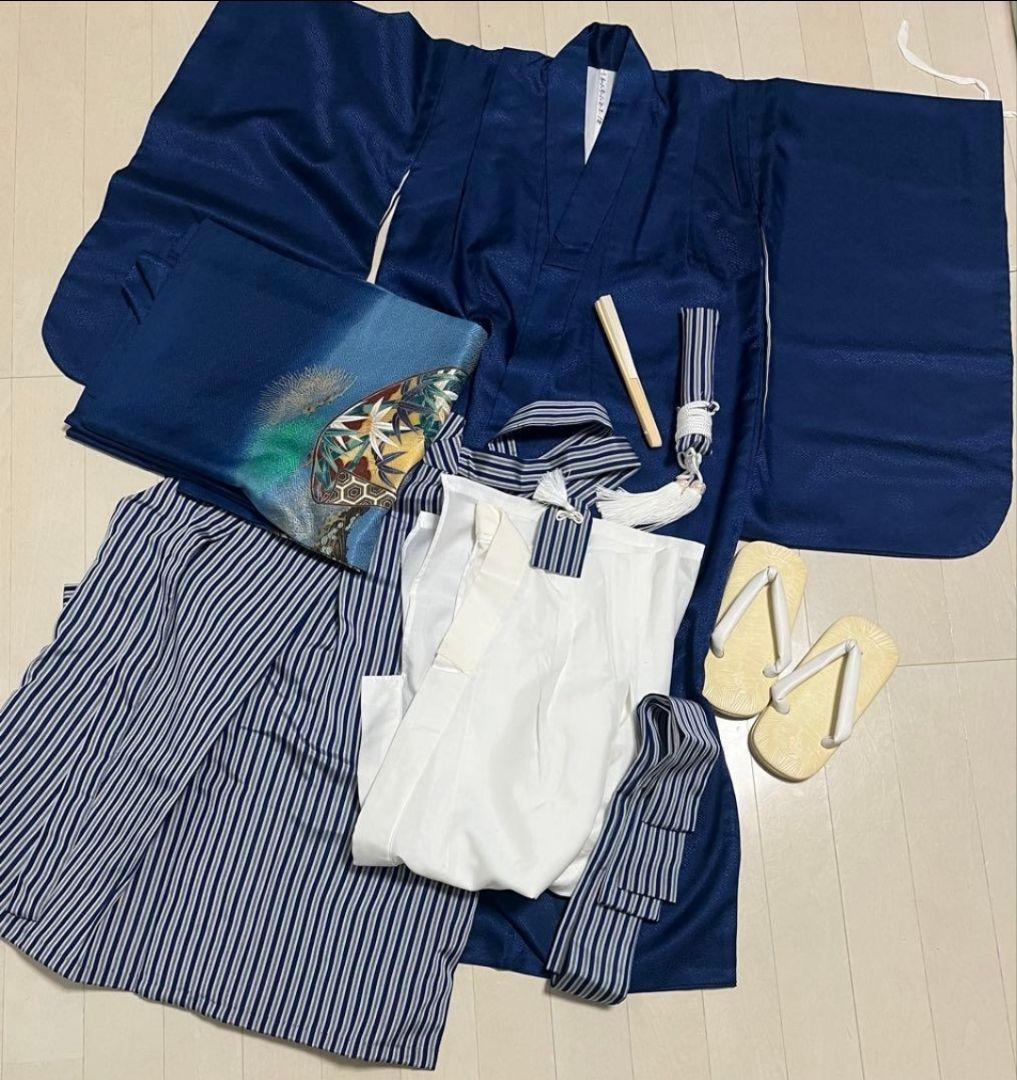 七五三 袴セット 5歳 男の子　753 お正月　晴れ着　お稽古　誕生日　節句