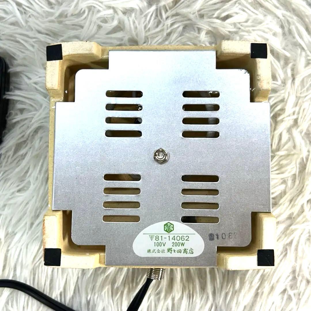 【未使用極美品】創巧 野々田 江戸火鉢 織部 卓上品 火鉢