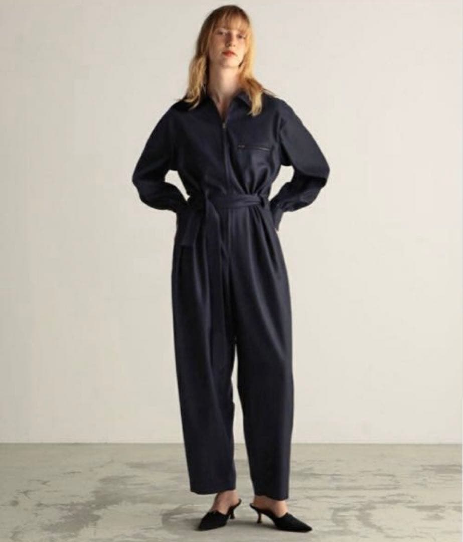 BACCA ウールサキソニージャンプスーツ　34