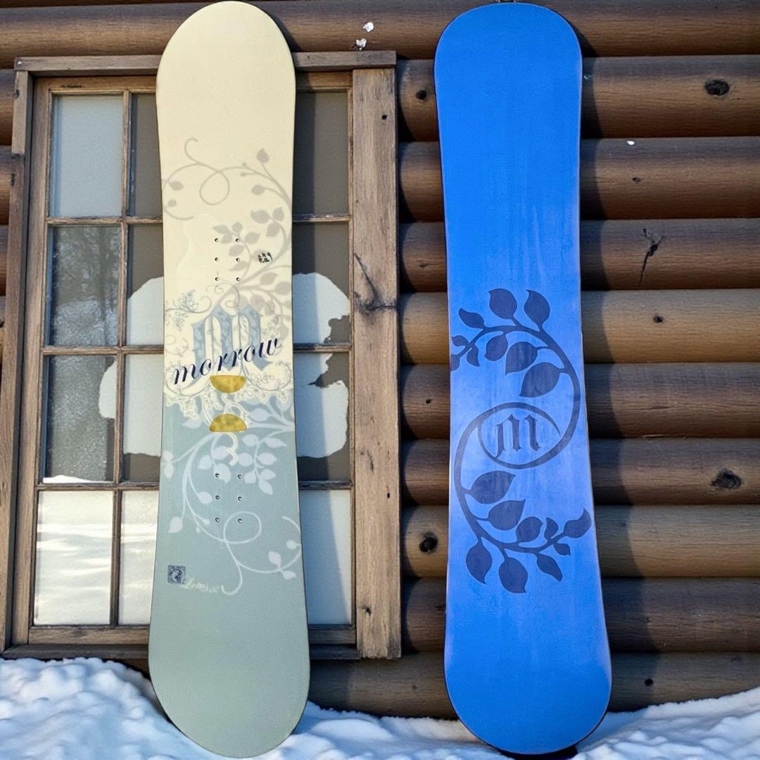 【美品】 Lotus ロータス 145 スノーボード　レディース morrow
