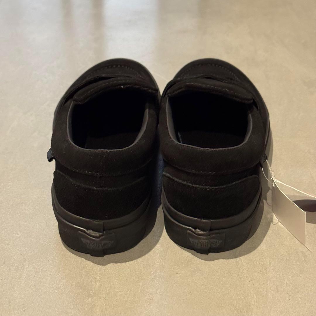 VANS バンズ ローファー V196CF CN スエード ブラック 23.0