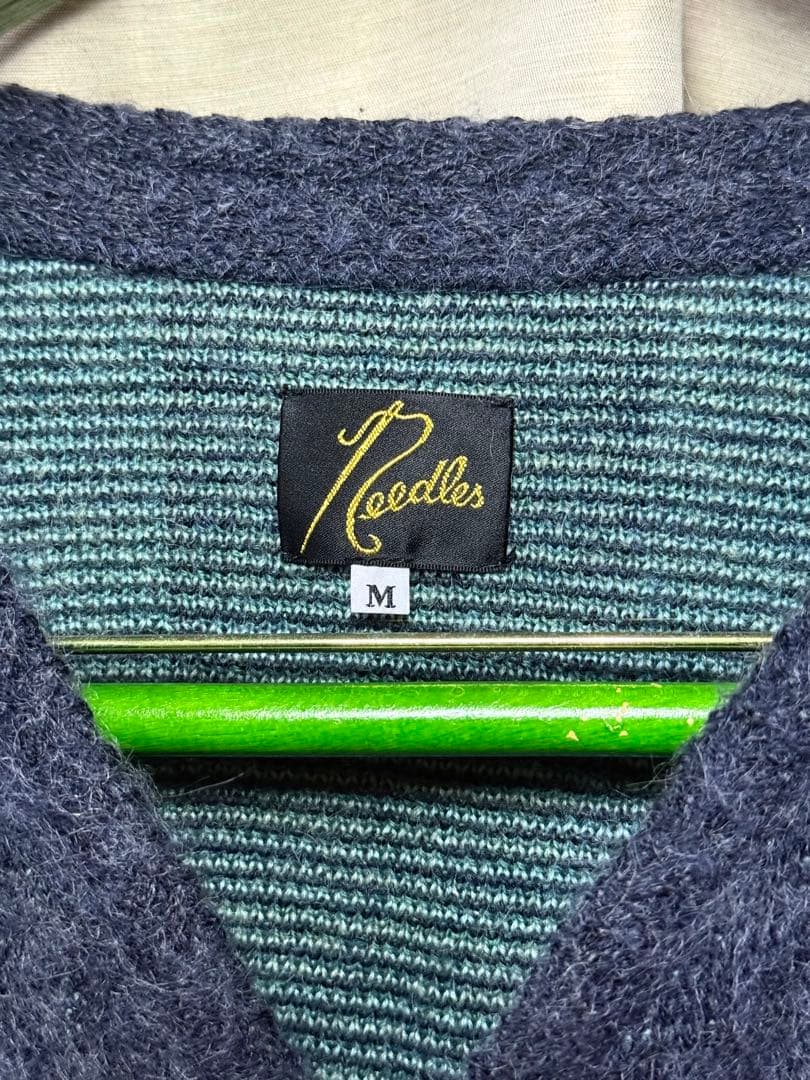 needles モヘア　カーディガン　マルチカラー　サイズM ニードルズ