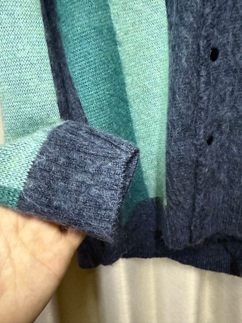 needles モヘア　カーディガン　マルチカラー　サイズM ニードルズ