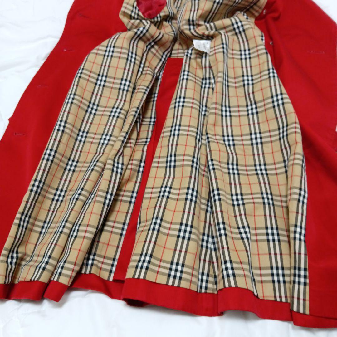 バーバリーブルーレーベル トレンチコート ノバチェック 40 三陽商会