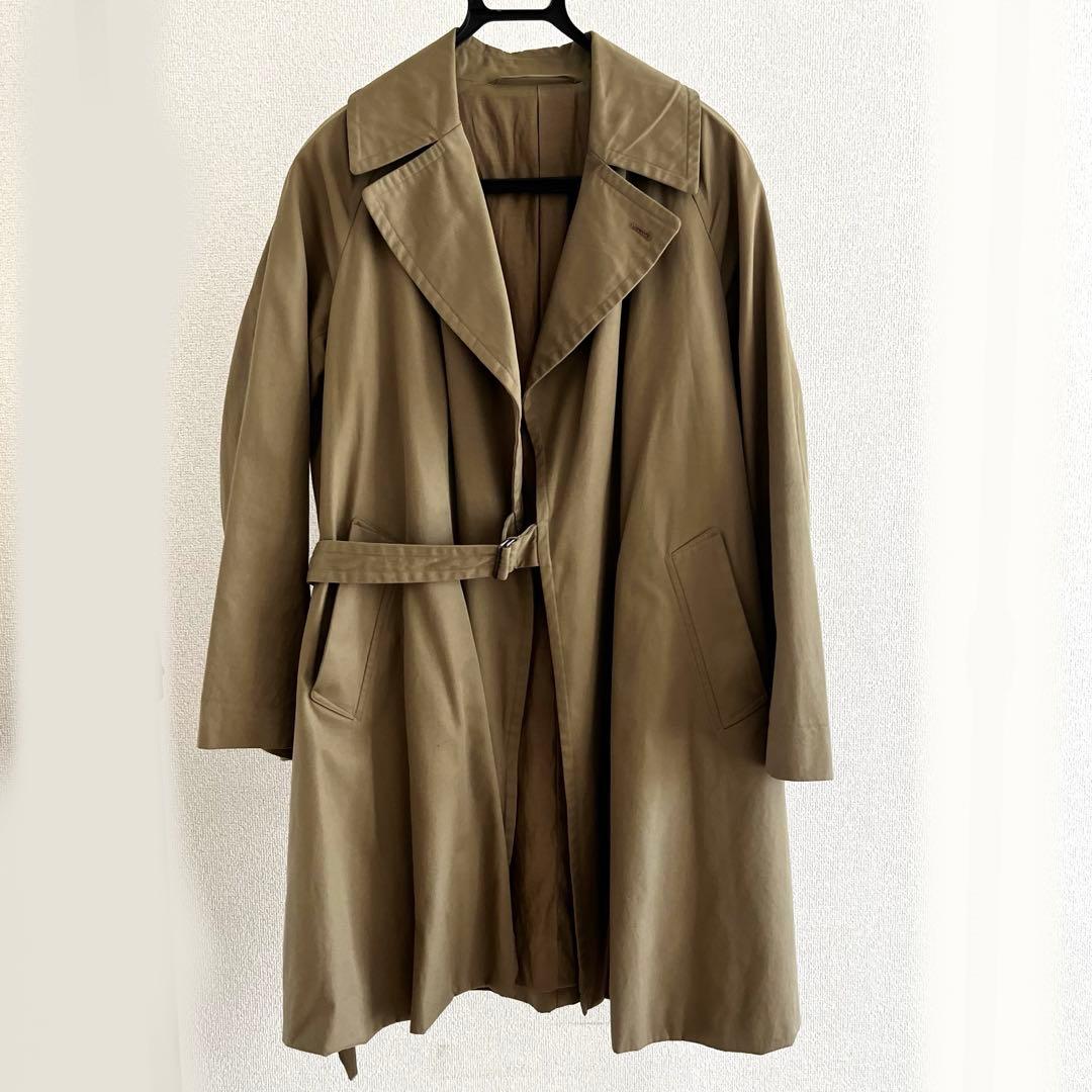 COMOLI タイロッケンコート カーキ