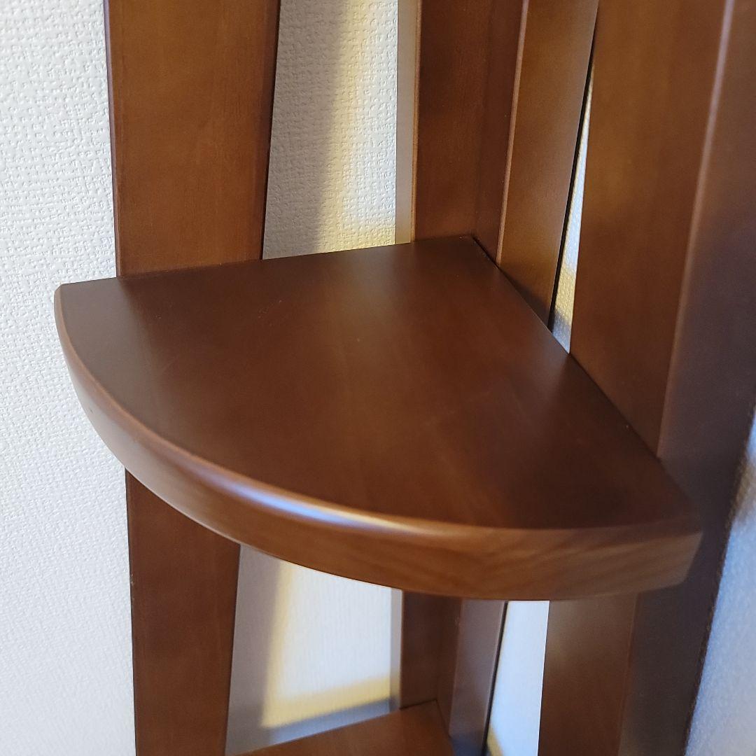 【Nissen】天然木壁面ラダーラック