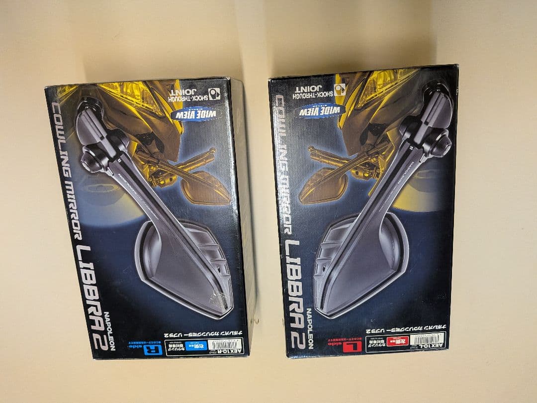 ナポレオン　LIBBRA 2 カウリングミラー 左右セット