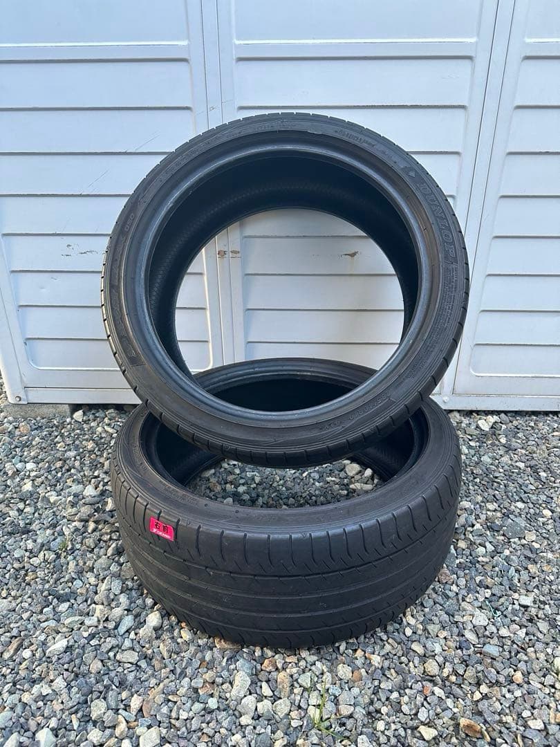 ①ダンロップ 19インチ 235/40 R19サマータイヤ　2本