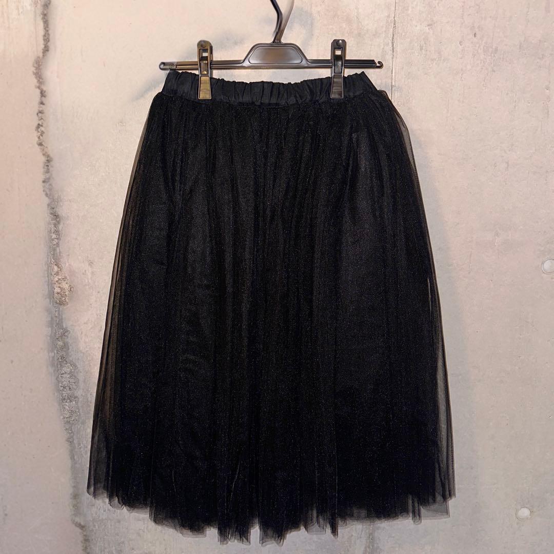COMME des GARÇONS BLACK チュールスカート