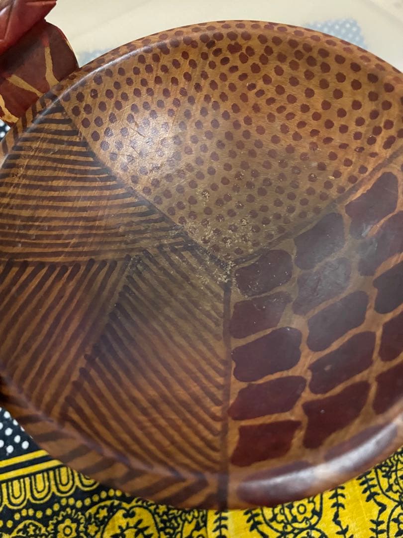 【専用】ケニア　工芸品　トレイ　折りたたみ