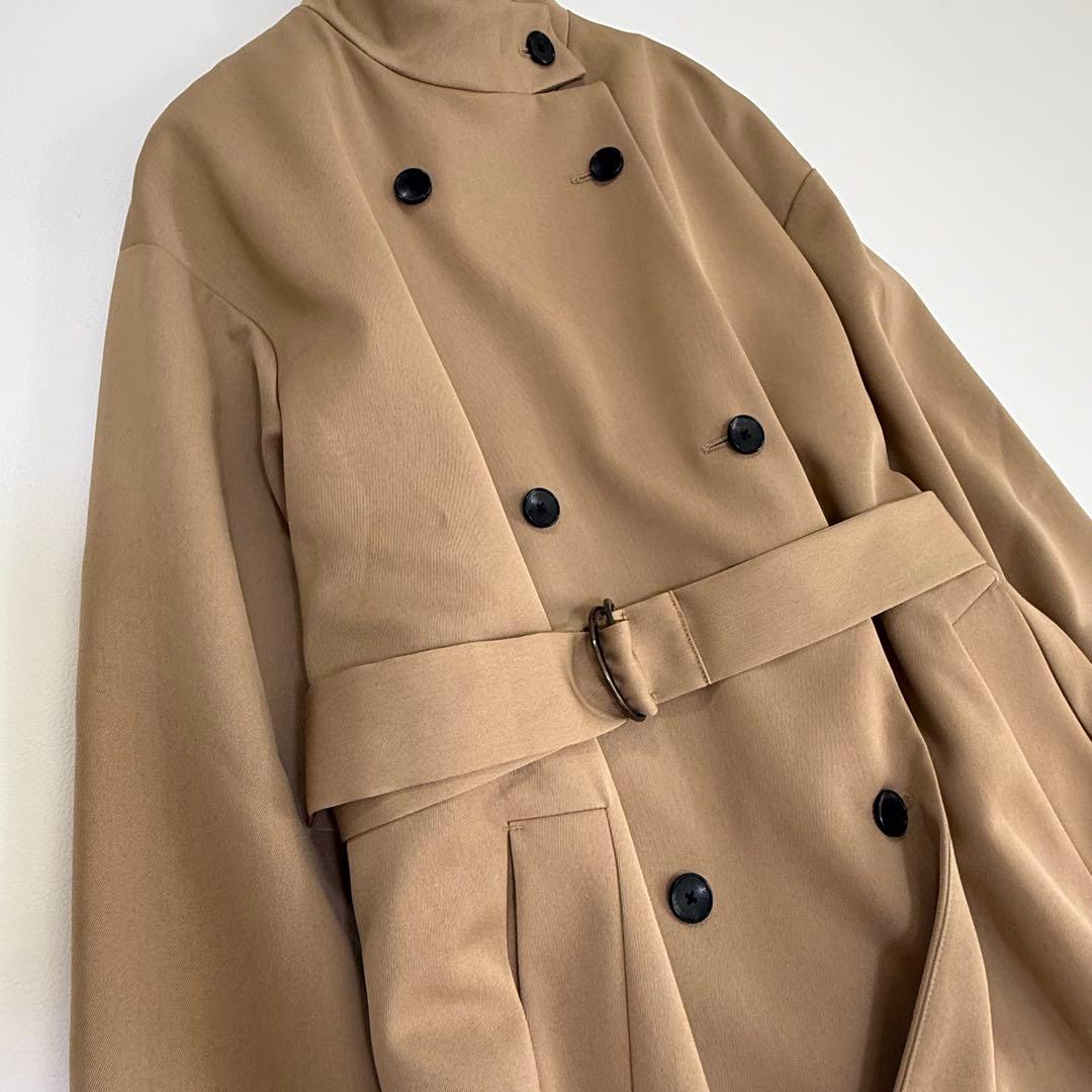 2023✨️ トゥモローランドコレクション　カバートクロス スタンドカラーコート