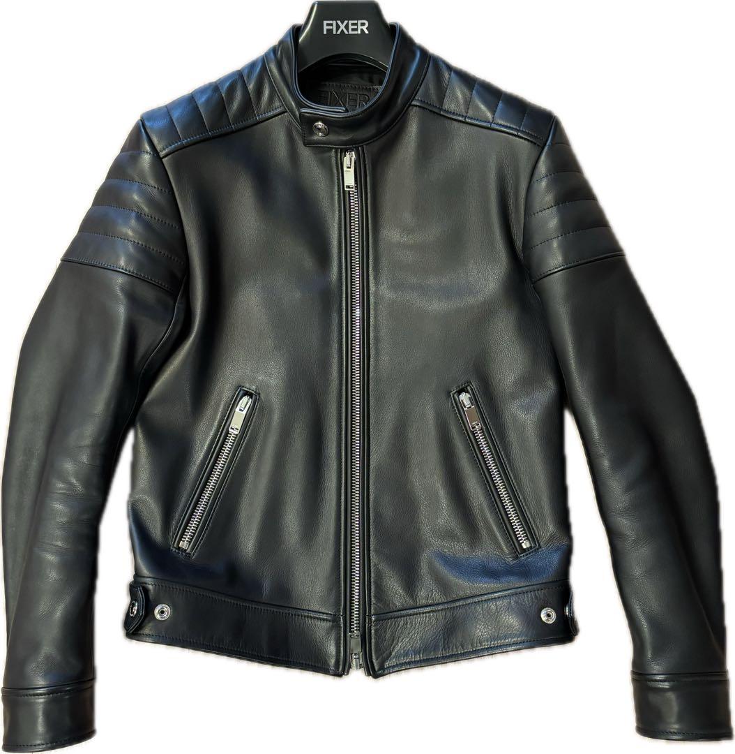 【最終値下】FIXER F2 シングルライダース ブラック フィクサー 44