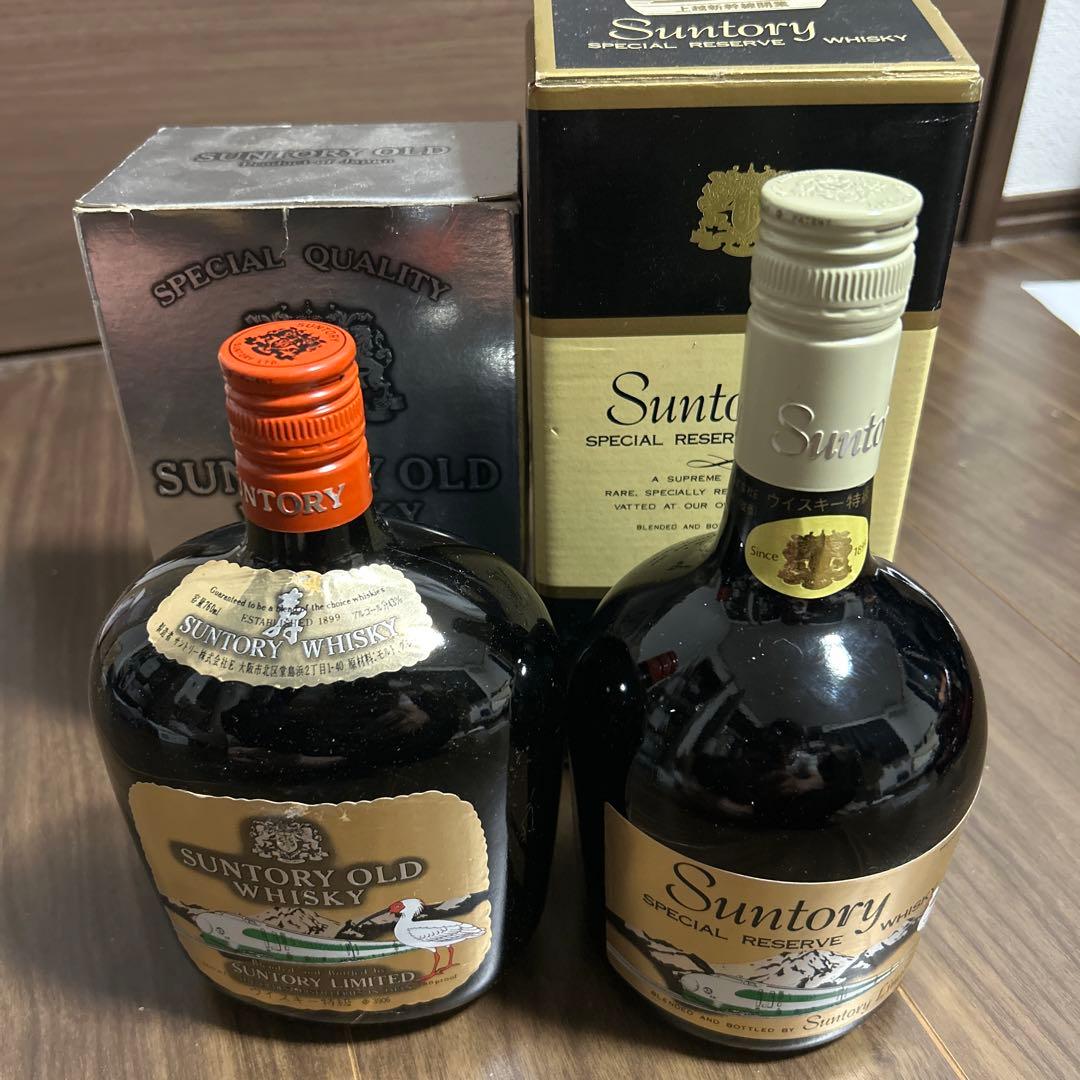 【サントリーウィスキー】上越新幹線開業記念ボトル【古酒、未開封】