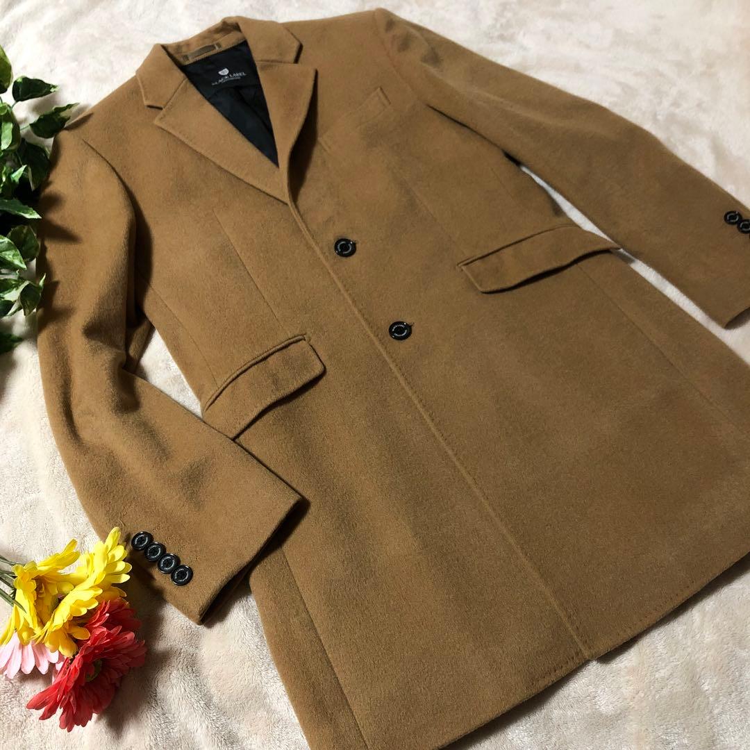 ☆K☆美品　ブラックレーベルクレストブリッジ　ラムウール　チェスター