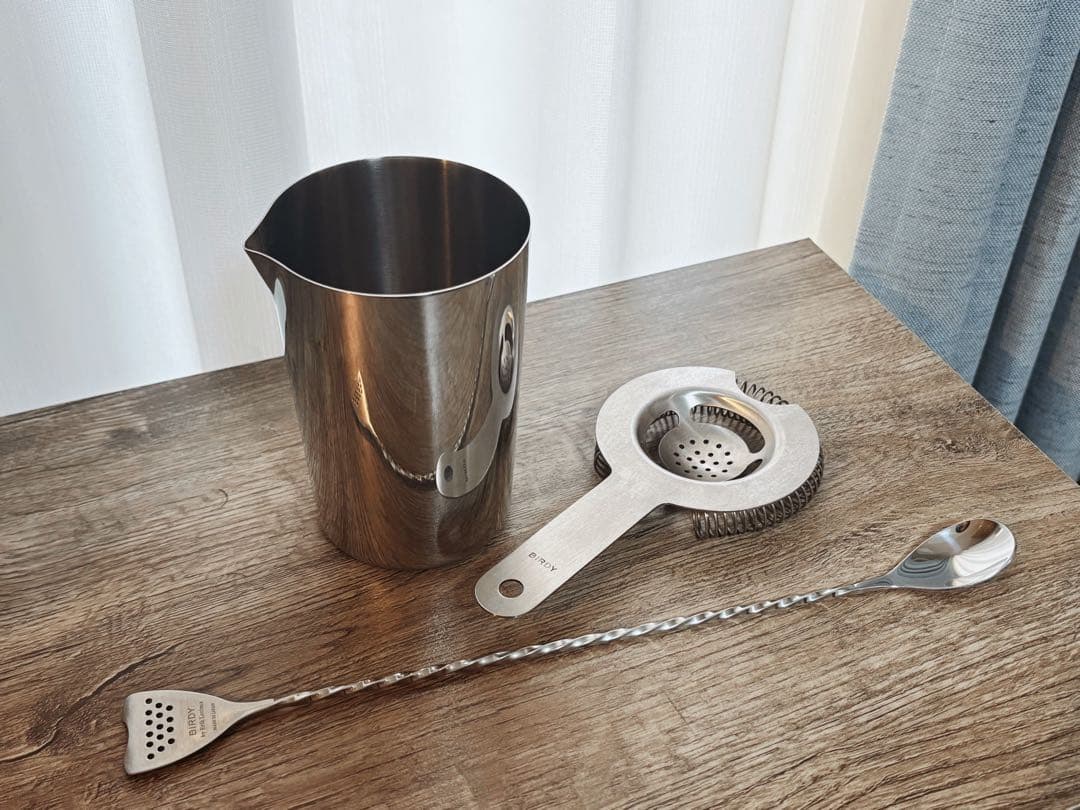 BIRDYミキシングティン & BIRDYバースプーン