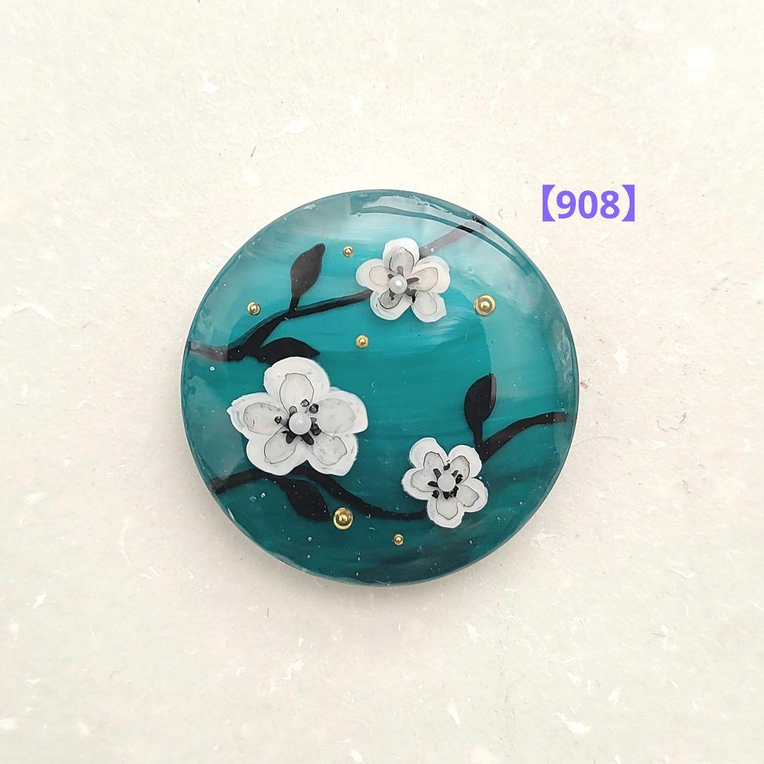 【908】ハンドメイド　レジン　ヘアゴム　ポニーフック