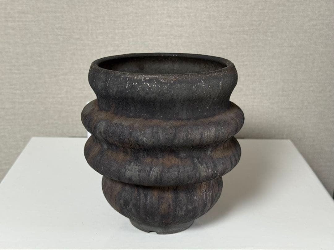 細川政己 植木鉢 大鉢 pot 鉢 y鉢