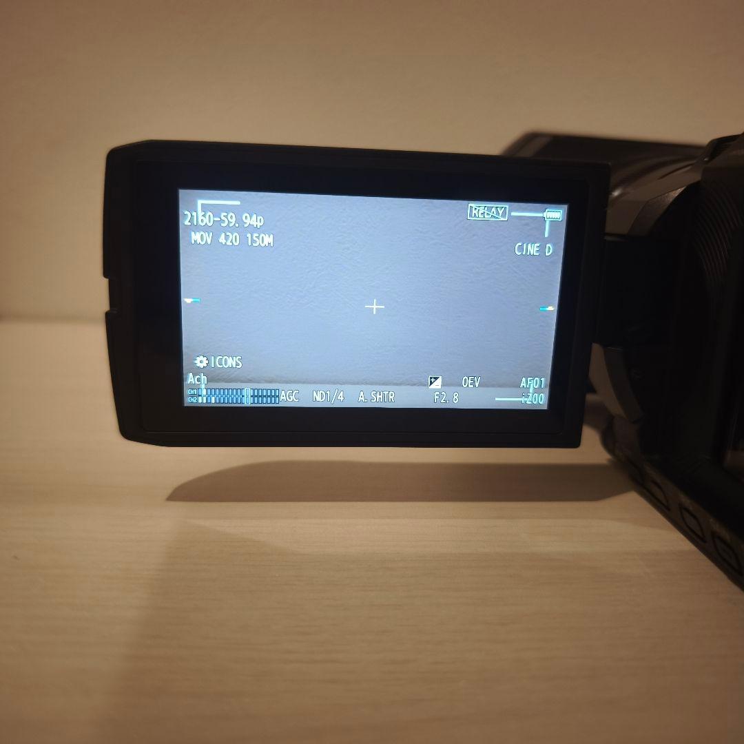 量販店展示品　パナソニック HC-X1500 デジタル4Kビデオカメラ