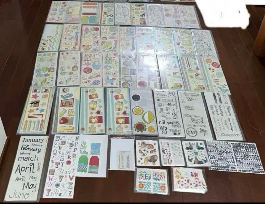 むぎちゃん　クリエイティブメモリーズ　ステッカーまとめ売り