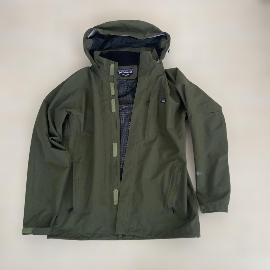 Patagonia ストームジャケット グリーン84285S9 メンズM