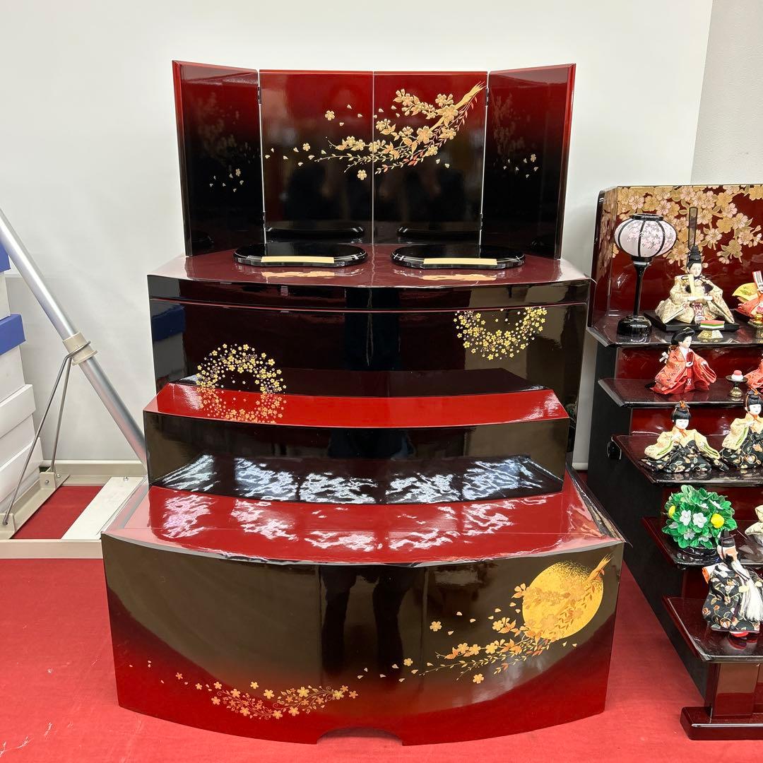 ひな祭り＊雛三段飾り収納＊展示品