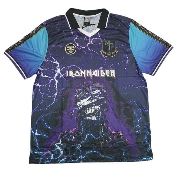 正規品/新品 IRON MAIDEN サッカーシャツ L