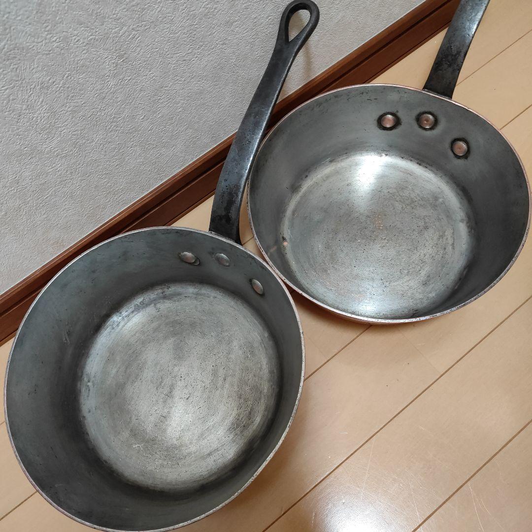 銅鍋　フランス製　ソトゥーズ　セット売り