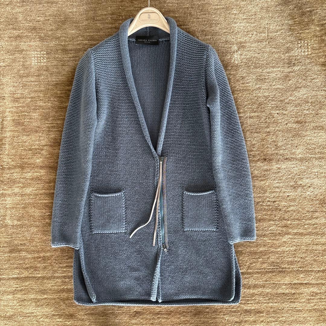 ファビアナフィリッピ　モニーレ　ニットジャケット
