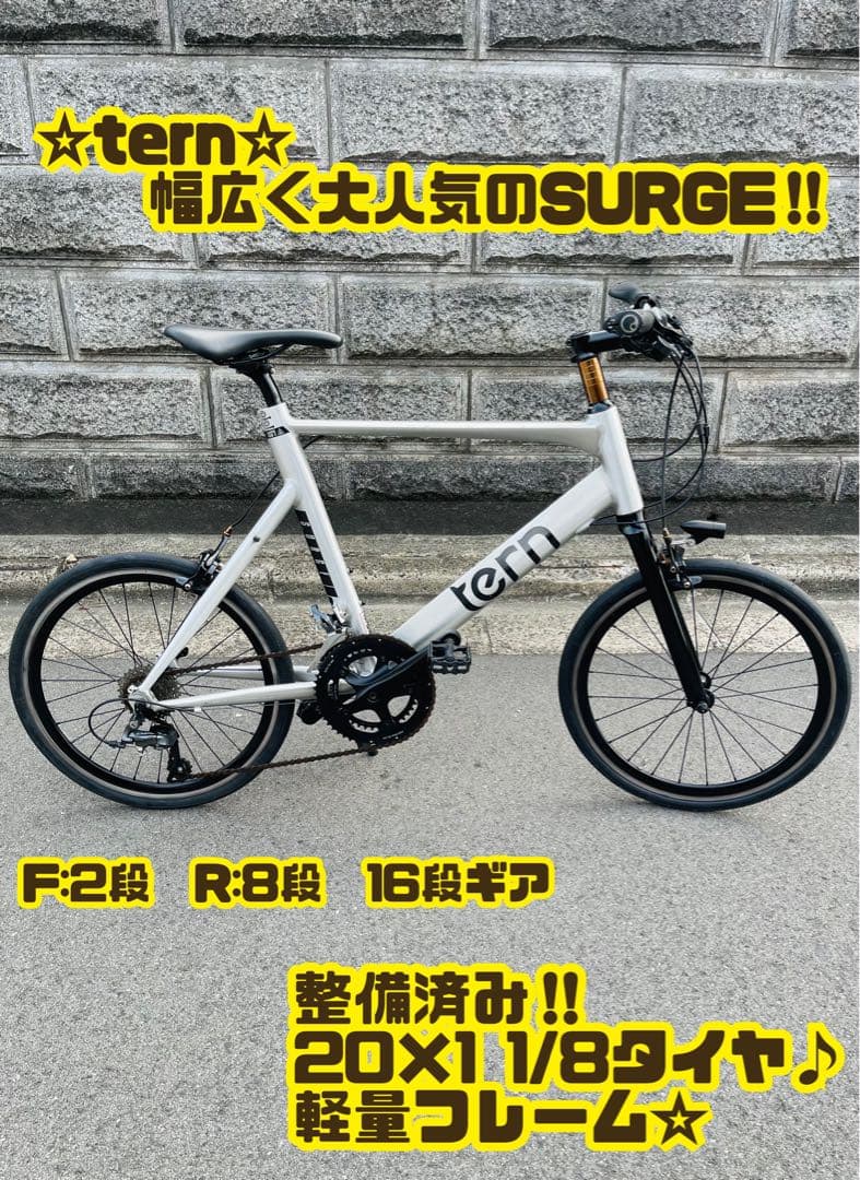 ノアページ　Tern Surge ターン サージュ ミニベロ