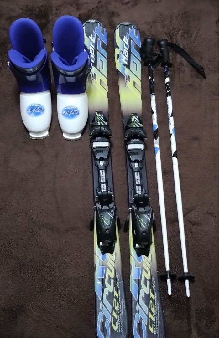 スキーセット　ブーツ24cm　板118cm