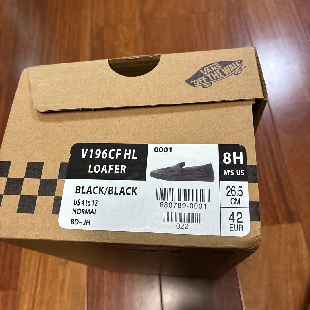 vans ローファー　ローファースニーカー