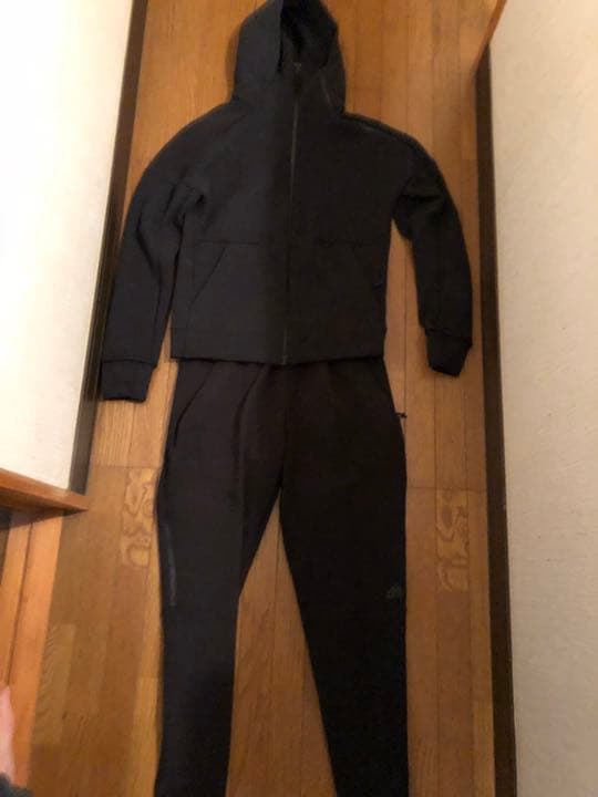 新品未使用 M アディダス adidas 上下 ジャージ ブラック