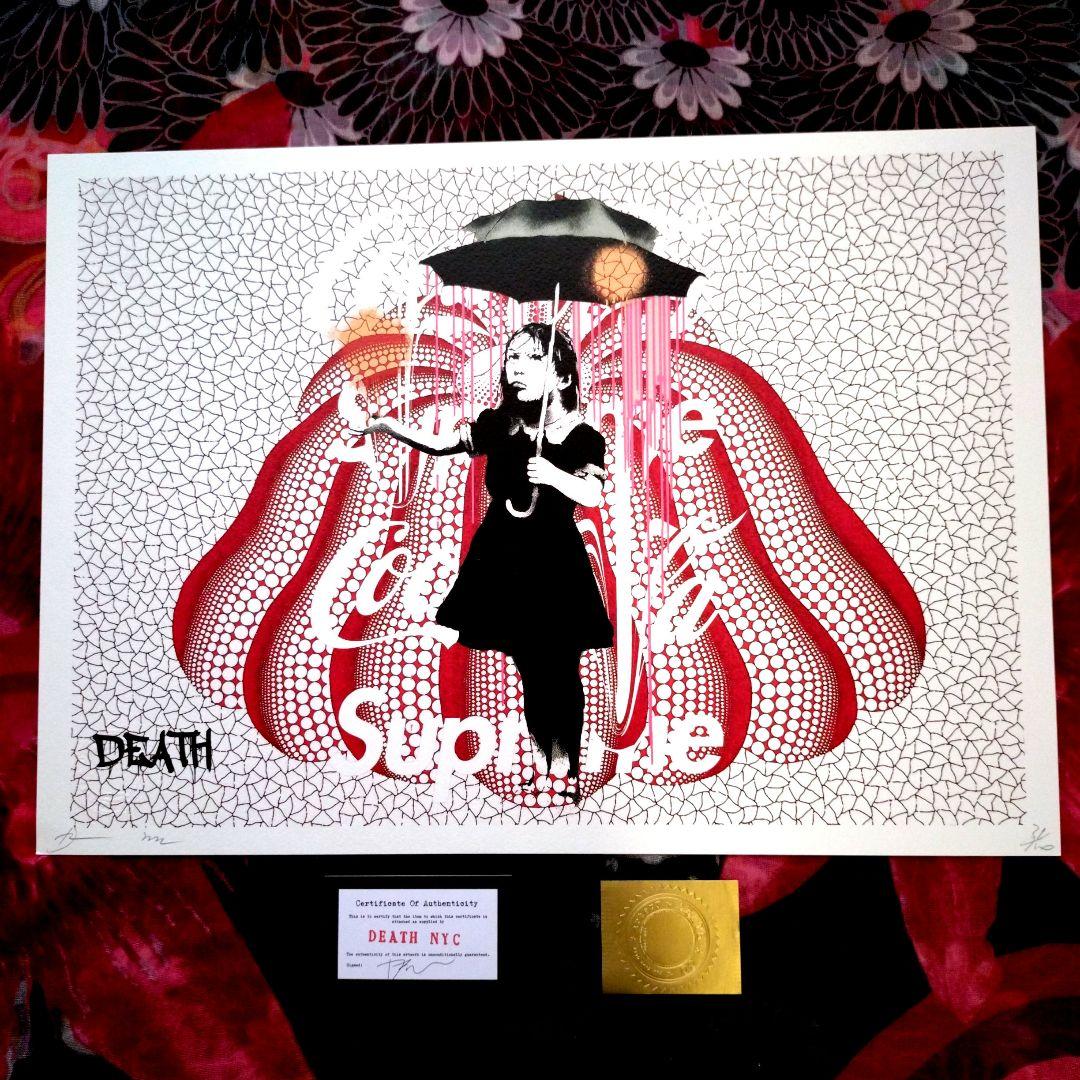 death nyc 世界限定100枚　バンクシー　草間彌生