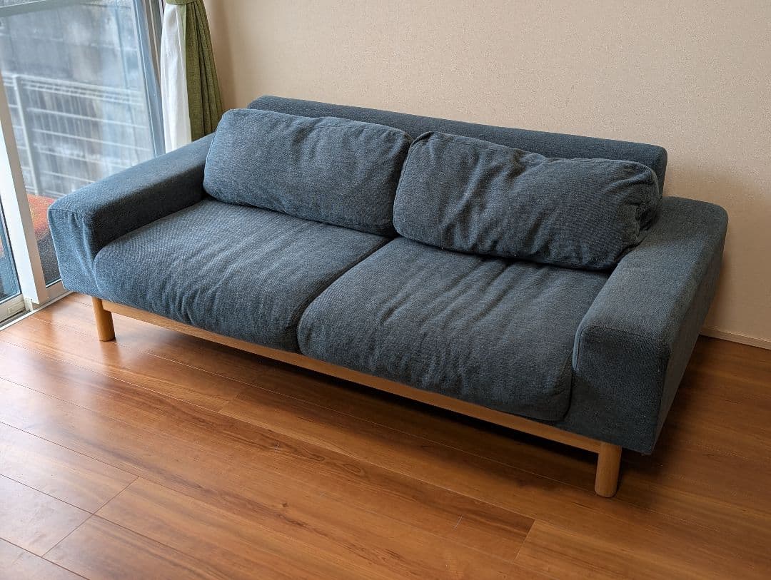 t*6様 ブルックリン風布製ソファ ー