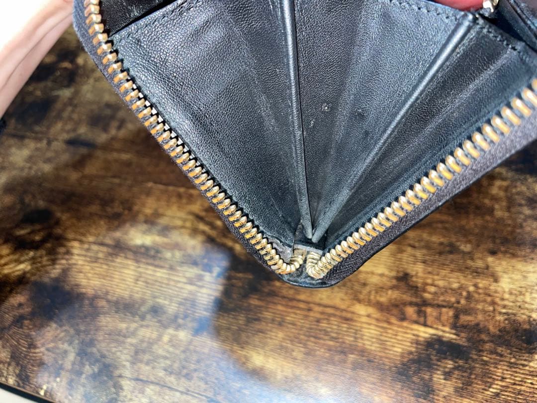 サンローラン長財布 ブラック