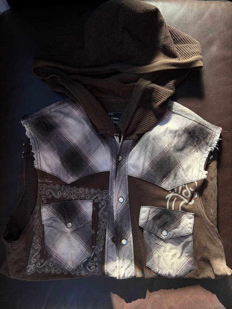 NUMBER (N)INE ノースリーブ パーカー 宮下期