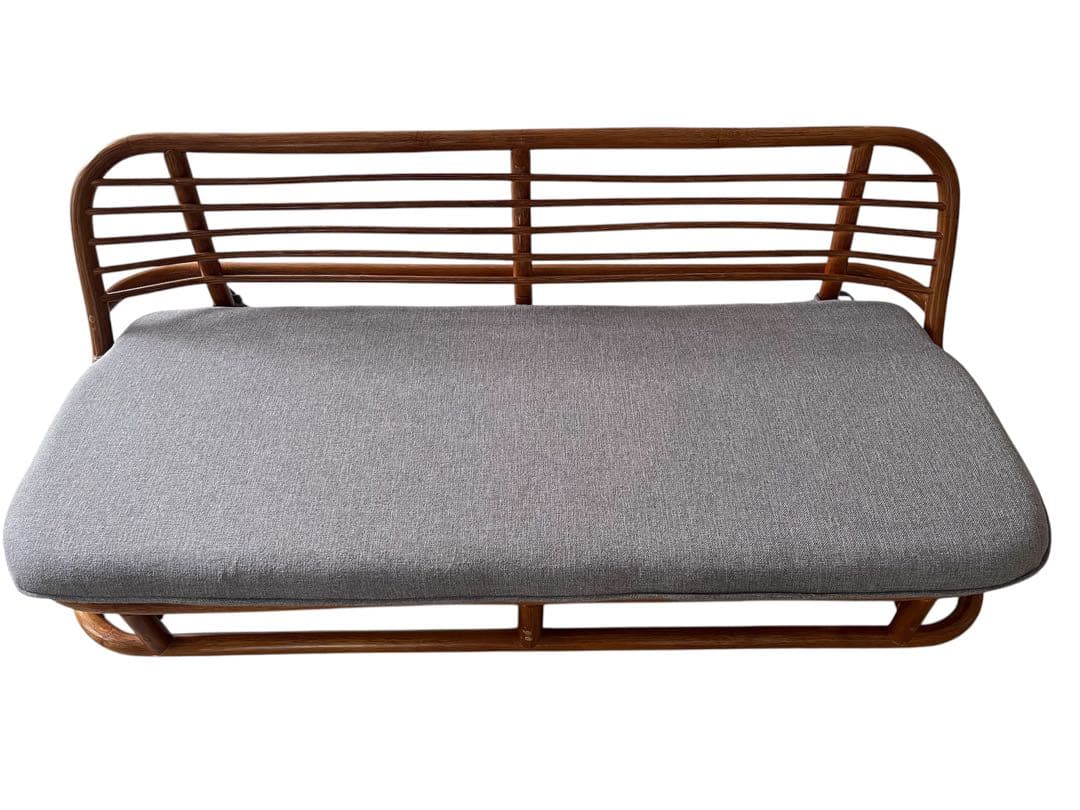 サンフラワーラタン(籐)　ラタン座椅子ソファ　D172DRK