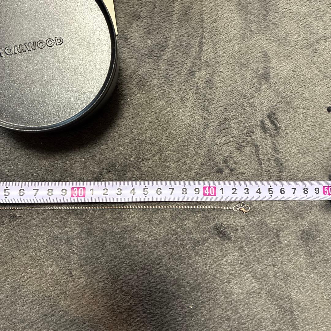 トムウッド　ネックレス　アクセサリー　シルバー　チョーカー　0801