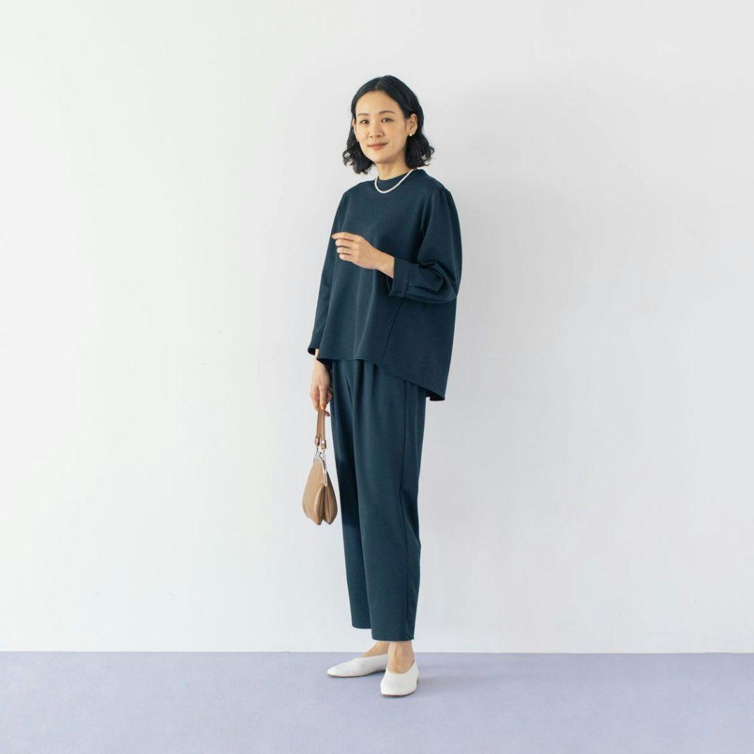 北欧暮らしの道具店　「気軽に、きれい見え」ストレッチ素材の3wayセットアップ