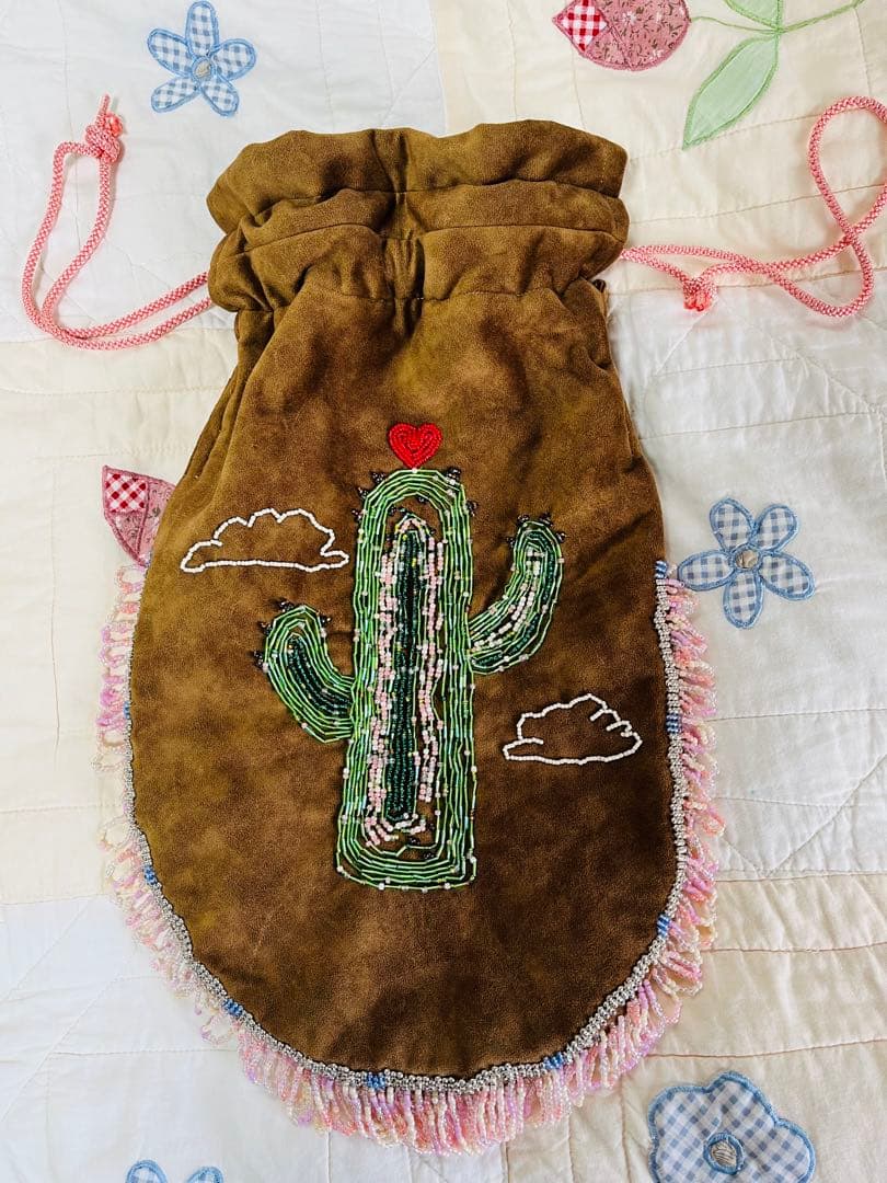 ビーズフリンジバッグ