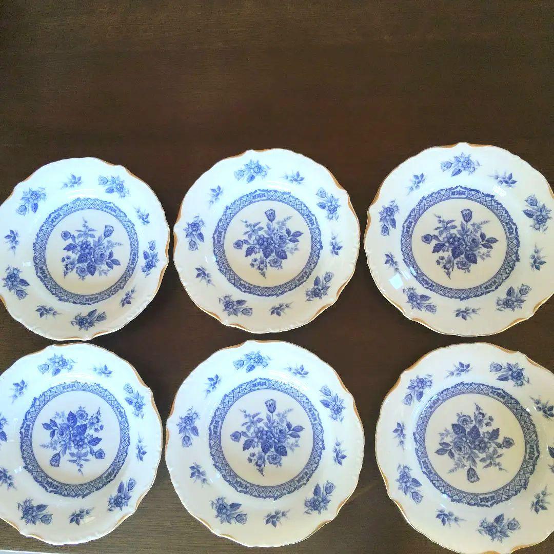 Rosary Yamato 花柄皿、FINE CHINA 1868